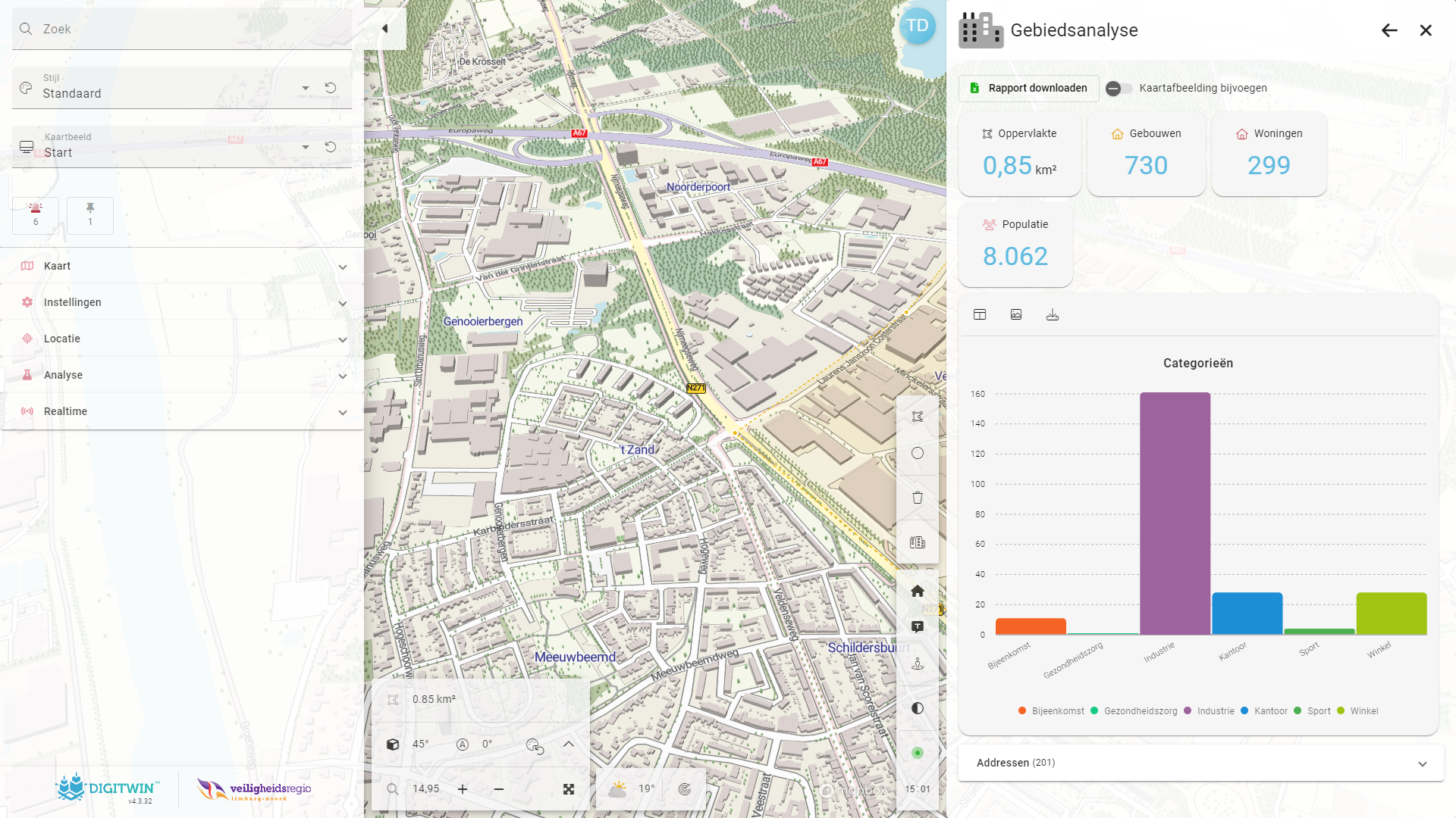 Excel export en selectie verwijderen